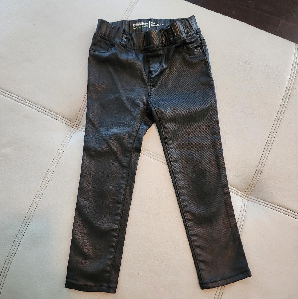 Baby Gap Faux Leather Legging Jeans 4T